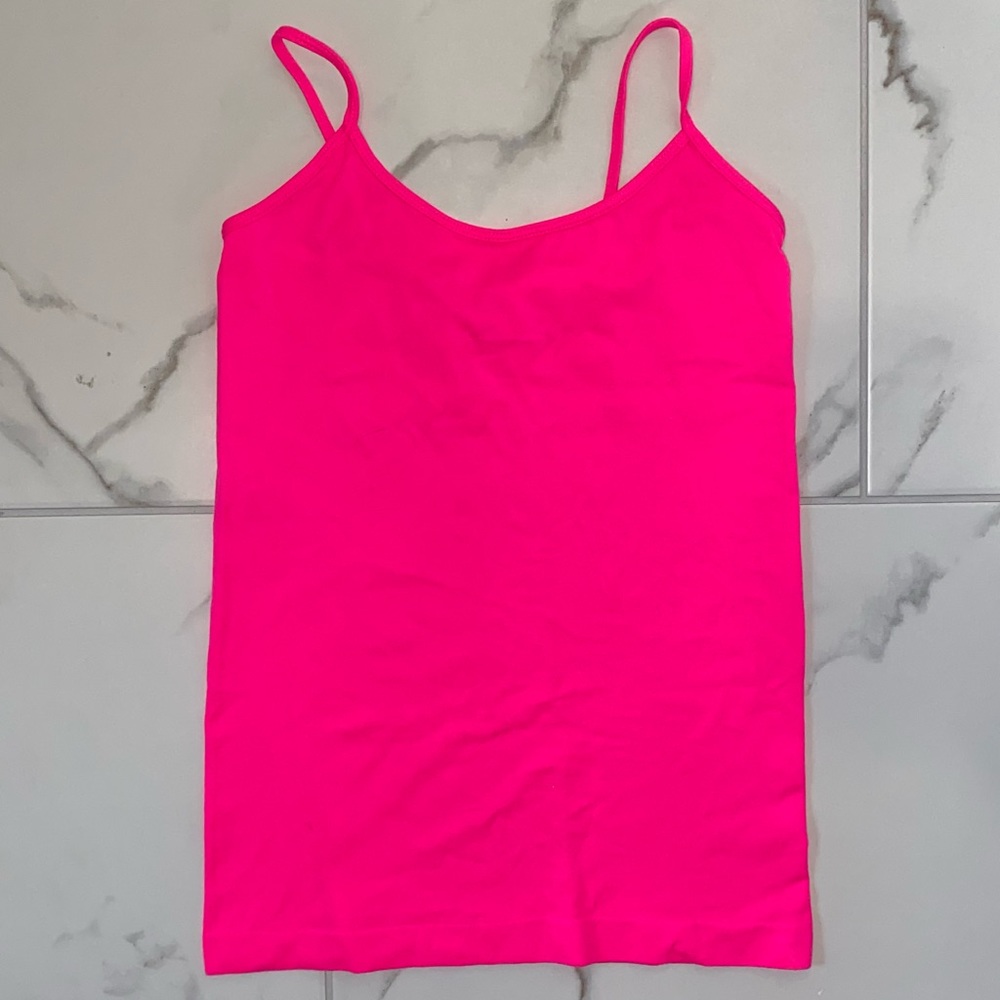 Bright Pink Buttery Soft Tank